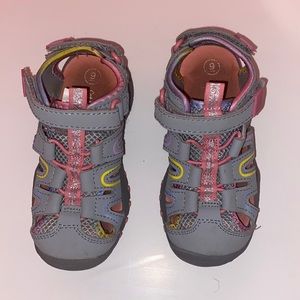 Toddler' Afton Hiking Sandals Gray - Cat & Jack™